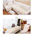 Soft Artificial Rug Chair Cover Bedroom Mat Artificial Wool Warm Hairy Washable Carpet Seat