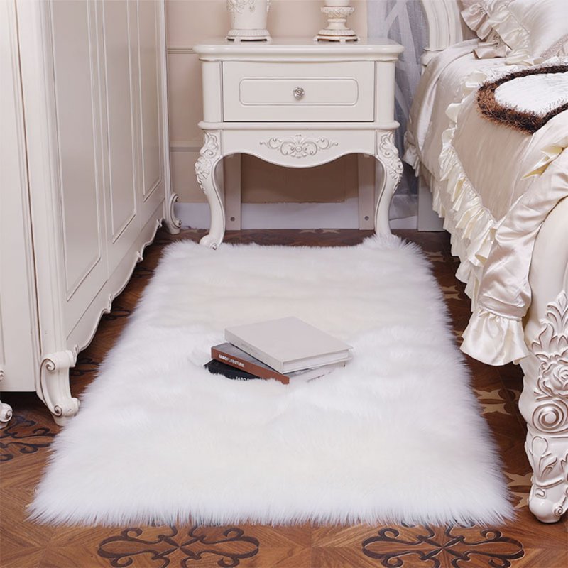Soft Artificial Rug Chair Bedroom Mat
