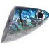 Soft Bait Lead Head Fish Lures Metal Fish Head 26cm 33cm Bass Fishing Lure  Blue sequin tail 22cm136g