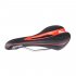 Soft Bicycle Bike Saddle Cushion Seat Cover Pad Hollow Seat Cushion Black red One size