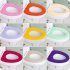 Soft Closestool Washable Lid Top Cover Bathroom Warmer Toilet Seat Cover 30cm