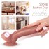 Soft Dildo Realistic Skin Feel Human Penis Silicone Dildo With Suction Cup Adult Dildo Sex Toys G spot Stimulation Thick Dick Anal Sex Toys For Men Women Sex Pl