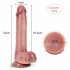 Soft Dildo Realistic Skin Feel Human Penis Silicone Dildo With Suction Cup Adult Dildo Sex Toys G spot Stimulation Thick Dick Anal Sex Toys For Men Women Sex Pl