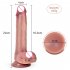 Soft Dildo Realistic Skin Feel Human Penis Silicone Dildo With Suction Cup Adult Dildo Sex Toys G spot Stimulation Thick Dick Anal Sex Toys For Men Women Sex Pl