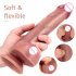 Soft Dildo Realistic Skin Feel Human Penis Silicone Dildo With Suction Cup Adult Dildo Sex Toys G spot Stimulation Thick Dick Anal Sex Toys For Men Women Sex Pl