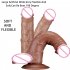 Soft Dildo Realistic Skin Feel Human Penis Dildo With Suction Cup Adult Dildo Sex Toys G spot Stimulation Thick Dick Sex Toys For Women Sex Pleasure 7 87 Inch b