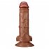 Soft Dildo Realistic Skin Feel Human Penis Dildo With Suction Cup Adult Dildo Sex Toys G spot Stimulation Thick Dick Sex Toys For Women Sex Pleasure 7 87 Inch b