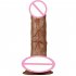Soft Dildo Realistic Skin Feel Human Penis Dildo With Suction Cup Adult Dildo Sex Toys G spot Stimulation Thick Dick Sex Toys For Women Sex Pleasure 7 87 Inch b
