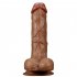 Soft Dildo Realistic Skin Feel Human Penis Dildo With Suction Cup Adult Dildo Sex Toys G spot Stimulation Thick Dick Sex Toys For Women Sex Pleasure 7 87 Inch b