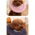 Soft Dog Cone Alternative After Surgery Adjustable Neck Cone Protective Elizabethan Donut Collar For Dogs Cats Recovery pink M x 30
