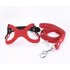 Soft Glasses Shape Pet Harness Pet Harness with Adjustable Buckle for Outdoor Use