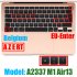 Soft Keyboard Protective Film Cover Compatible For Macbook Air 13 2020 M1 Chip A2337 Us Keyboard black