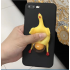 Soft Protective Shell Case with Creative Silicone 3D Laying Hen Pattern for iPhone 6  6s  7  7 Plus Black