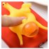 Soft Protective Shell Case with Creative Silicone 3D Laying Hen Pattern for iPhone 6  6s  7  7 Plus Black
