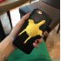 Soft Protective Shell Case with Creative Silicone 3D Laying Hen Pattern for iPhone 6  6s  7  7 Plus Black