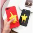 Soft Protective Shell Case with Creative Silicone 3D Laying Hen Pattern for iPhone 6  6s  7  7 Plus Black
