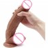 Soft Realistic Skin Feel Human Penis Dildo With Suction Cup Thick Dick Anal Sex Toys Beginners Women Gay Cock 8 Inches color