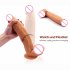 Soft Realistic Skin Feel Human Penis Dildo With Suction Cup Thick Dick Anal Sex Toys Beginners Women Gay Cock 8 Inches color