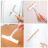 Soft Rubber Multi purpose Glass Cleaning Wiper Brush Eco friendly Glass Scraper Long Handle Cleaner random