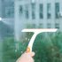 Soft Rubber Multi purpose Glass Cleaning Wiper Brush Eco friendly Glass Scraper Long Handle Cleaner random