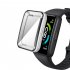 Soft Screen Protector Case Compatible For Huawei Band 7 Tpu Full Cover Protective Cases Accessories silver