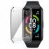Soft Screen Protector Case Compatible For Huawei Band 7 Tpu Full Cover Protective Cases Accessories silver