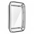Soft Screen Protector Case Compatible For Huawei Band 7 Tpu Full Cover Protective Cases Accessories silver