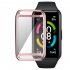 Soft Screen Protector Case Compatible For Huawei Band 7 Tpu Full Cover Protective Cases Accessories silver
