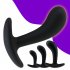 Soft Silicone Anal Butt Plug Vaginal G spot Stimulation Vibrator Backyard Bead Masturbation Anal Dildo Sex Toys for Women Gay small