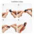 Soft Silicone Anti Lost Rope Hanging Neck Strap Compatible For Pixel Buds Pro Bluetooth Headphones black