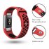 Soft Silicone Replacement Spare Sport Band Bracelet Strap for Fitbit Charge 2  silver white