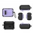 Soft Silicone Shell Case Compatible For Sony Linkbuds S  WFLS900N B  Wireless Earphone Protective Sleeve Purple