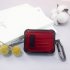 Soft Silicone Shell Case Compatible For Sony Linkbuds S  WFLS900N B  Wireless Earphone Protective Sleeve red