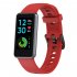Soft Silicone Watchband Watch Strap Smart Bracelet Replacement Wristband Compatible For Realme Band2 olive
