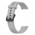 Soft Silicone Watchband Watch Strap Smart Bracelet Replacement Wristband Compatible For Realme Band2 black