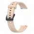 Soft Silicone Watchband Watch Strap Smart Bracelet Replacement Wristband Compatible For Realme Band2 black