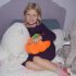 Soft Stuffed Pumpkin Fluffy Pumpkin Plush Toy Halloween Pumpkins Decorative Couch Throw Pillow for Kids Toddlers Babies Orange Orange