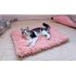 Soft Warm Double Layer Plush Sleeping Blanket Pet Bed for Small Medium Large Dog Cat Sleeping Dark gray S  56 36CM