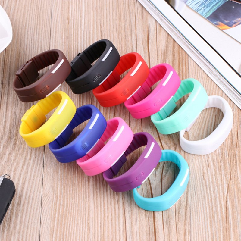Digital LED Silicone Watches - Random Color
