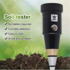 Soil Ph Moisture Meter with Temperature Sensor Soil Temperature Humidity Meter