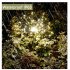 Solar 200led Fireworks Light Bendable 8 Modes IP65 Waterproof Outdoor Lawn Garden Decorative Lamps Cold White