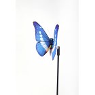 Solar 7-color cycle LED fiber optic butterfly light (2PCS/group)