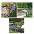 Solar Air Pump Solar Pond Aerator With Solar Panel Oxygen Pump Air Pump Ground Plug Air Stone Ground Plug Pond Aerator Bubble Oxygenator 2 5W solar oxygen pump