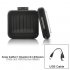 Solar Battery Charger for iPhones  iPods  and USB Devices lets you charge your electronic gadgets anytime and anywhere  