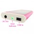 Solar Battery Charger for Phones  Cameras  USB Devices  Pink  lets you charge all your electronic gadgets anywhere  anytime  If you looking for solar battery ch