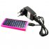 Solar Battery Charger for Phones  Cameras  USB Devices  Pink  lets you charge all your electronic gadgets anywhere  anytime  If you looking for solar battery ch