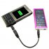 Solar Battery Charger for Phones  Cameras  USB Devices  Pink  lets you charge all your electronic gadgets anywhere  anytime  If you looking for solar battery ch