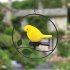 Solar Bird LED Hanging Light Outdoor Garden Lawn Patios Pendant Lamp Yard Decoration yellow Little bird