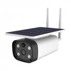 Solar Camera 2 Million Pixels 1920   1080p 4G Day Night Full Color Surveillance Camera Two way Voice Intercom 4G abroad