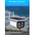 Solar Camera 2 Million Pixels 1920   1080p 4G Day Night Full Color Surveillance Camera Two way Voice Intercom 4G abroad